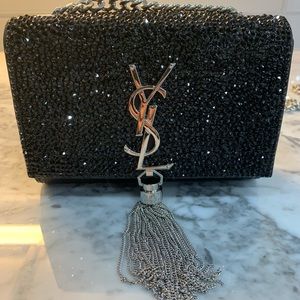 Stunning Swarovski Crystal YSL Bag
